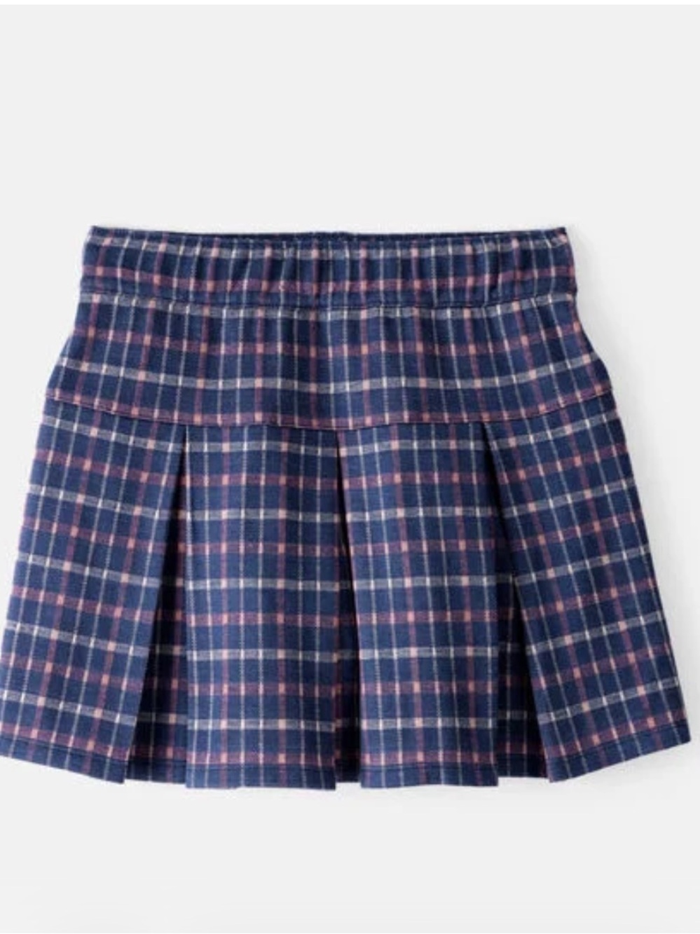 Carter’s Plaid Pleated Pull-On Skort